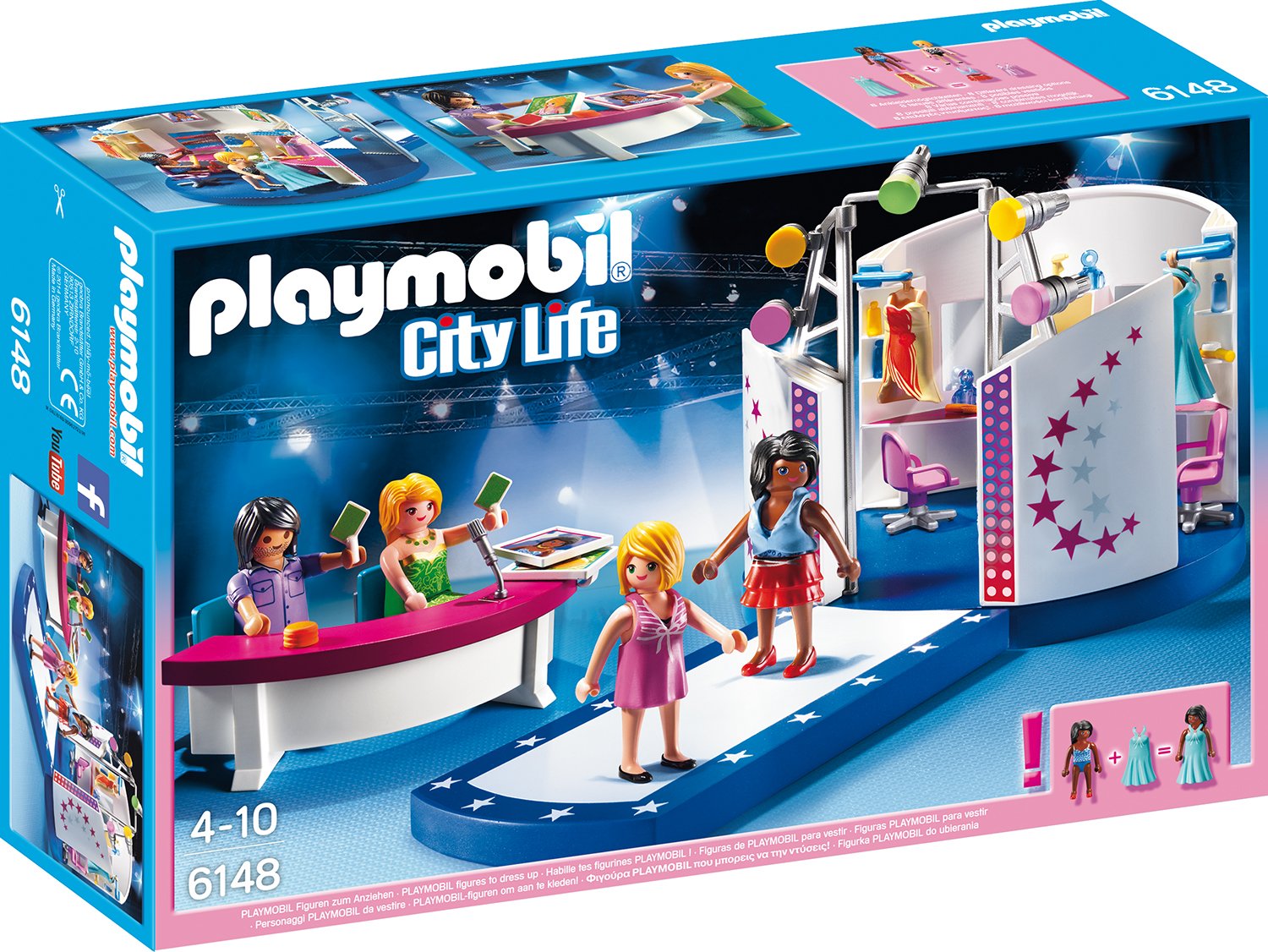 Playmobil Model Casting On The Catwalk