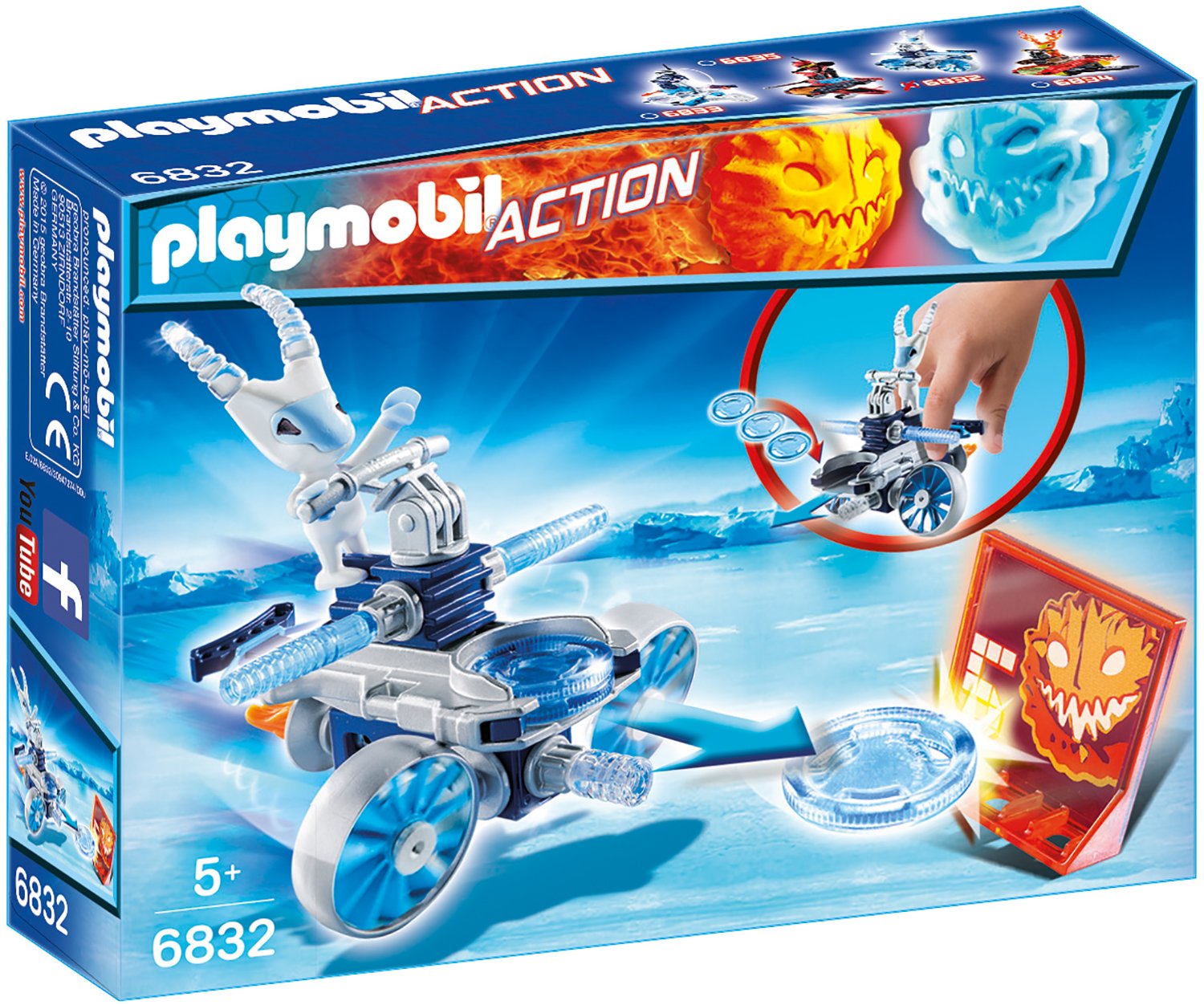 Playmobil Frosty With Disc Shooter