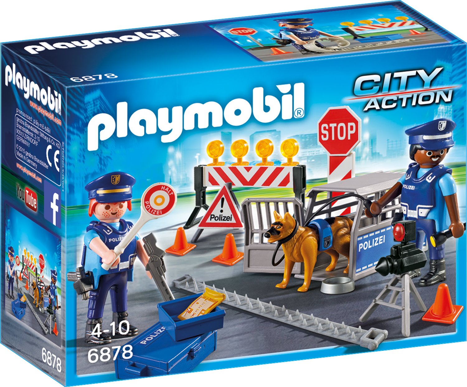 Playmobil Police Roadblock