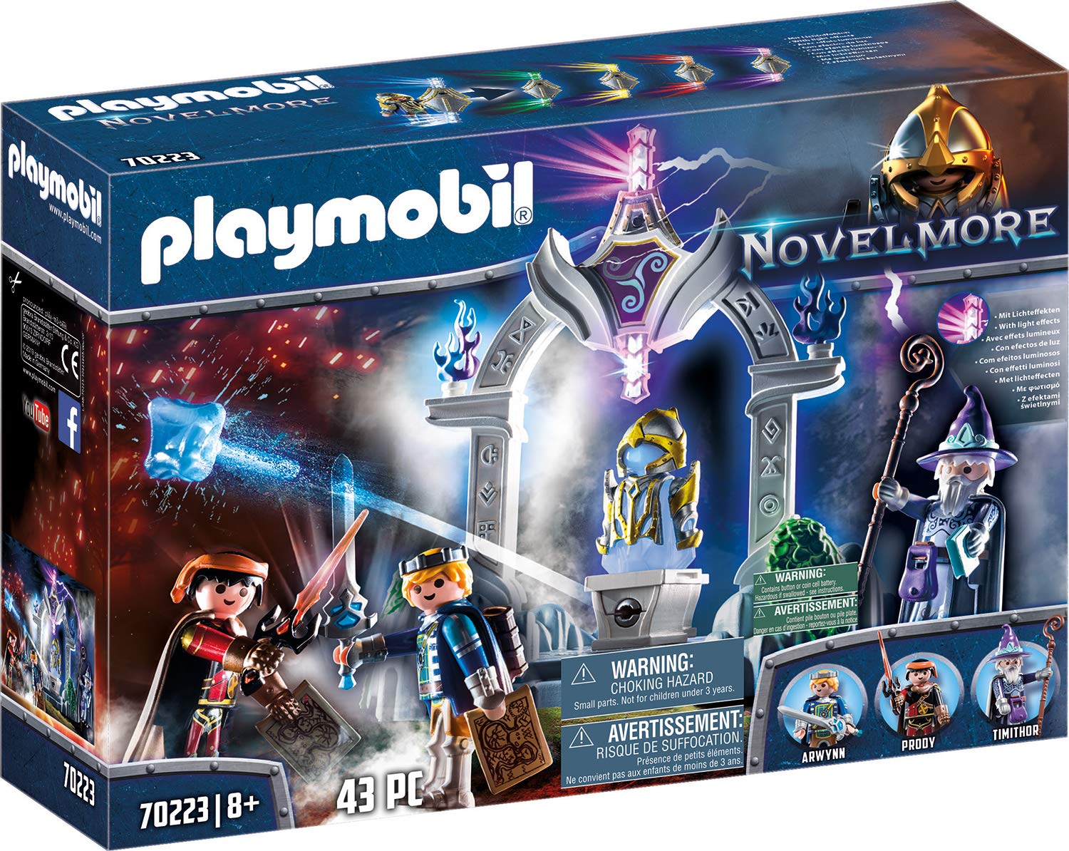 Playmobil 70223 Knight Toy Role Play Multi-Coloured One Size