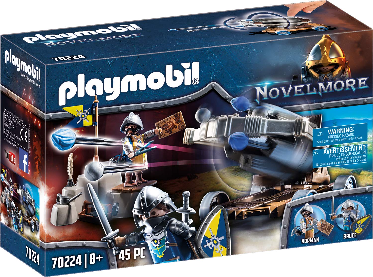 Playmobil 70224 Knight Toy Role Play Multi-Coloured One Size