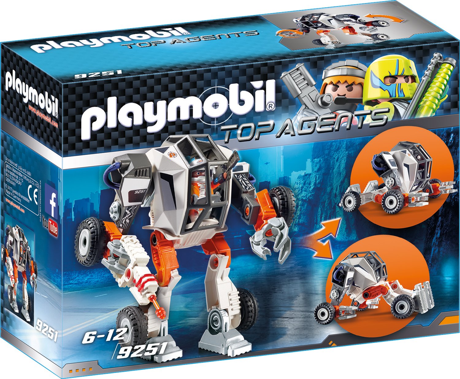 Playmobil Agent T E C S Mech