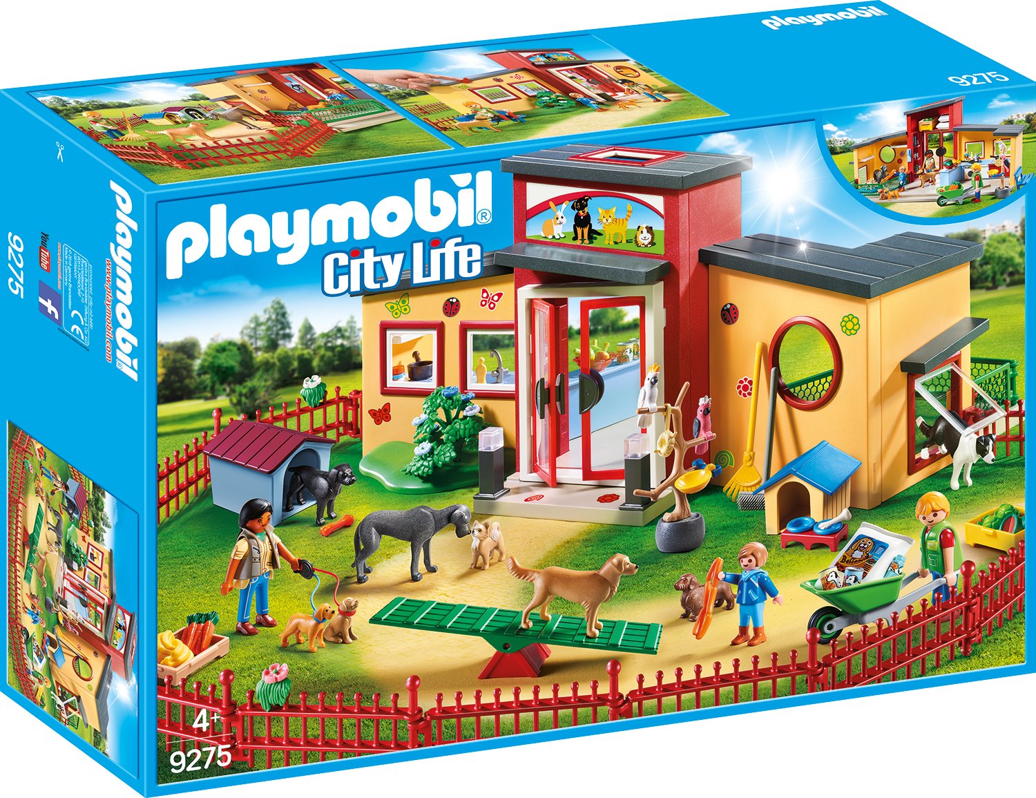 Playmobil Animal Paw Prints Game Hotel