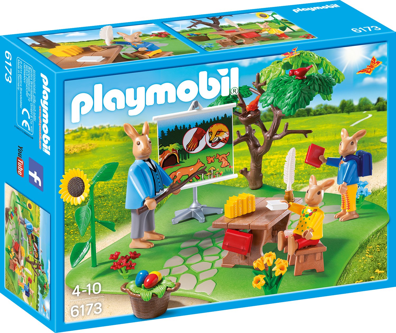 Playmobil City Life Eastern Easter Bunny Elementary School
