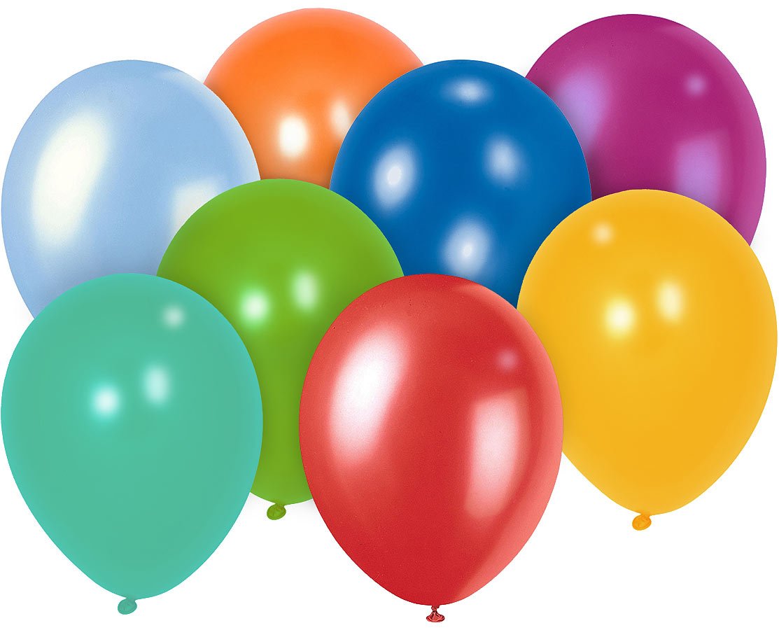Playtastic  Multi Coloured Balloons