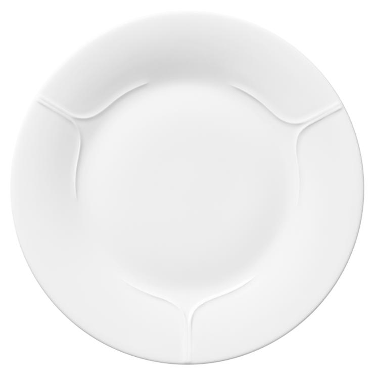 rorstrand Pli Blanc Plate 26Cm