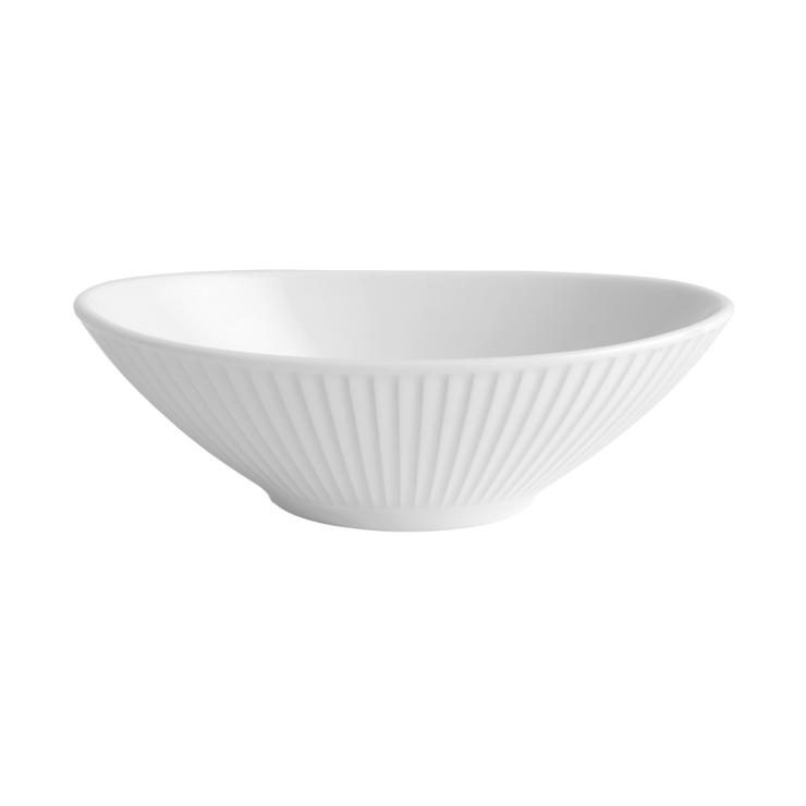 pillivuyt Pleated Oval Shell