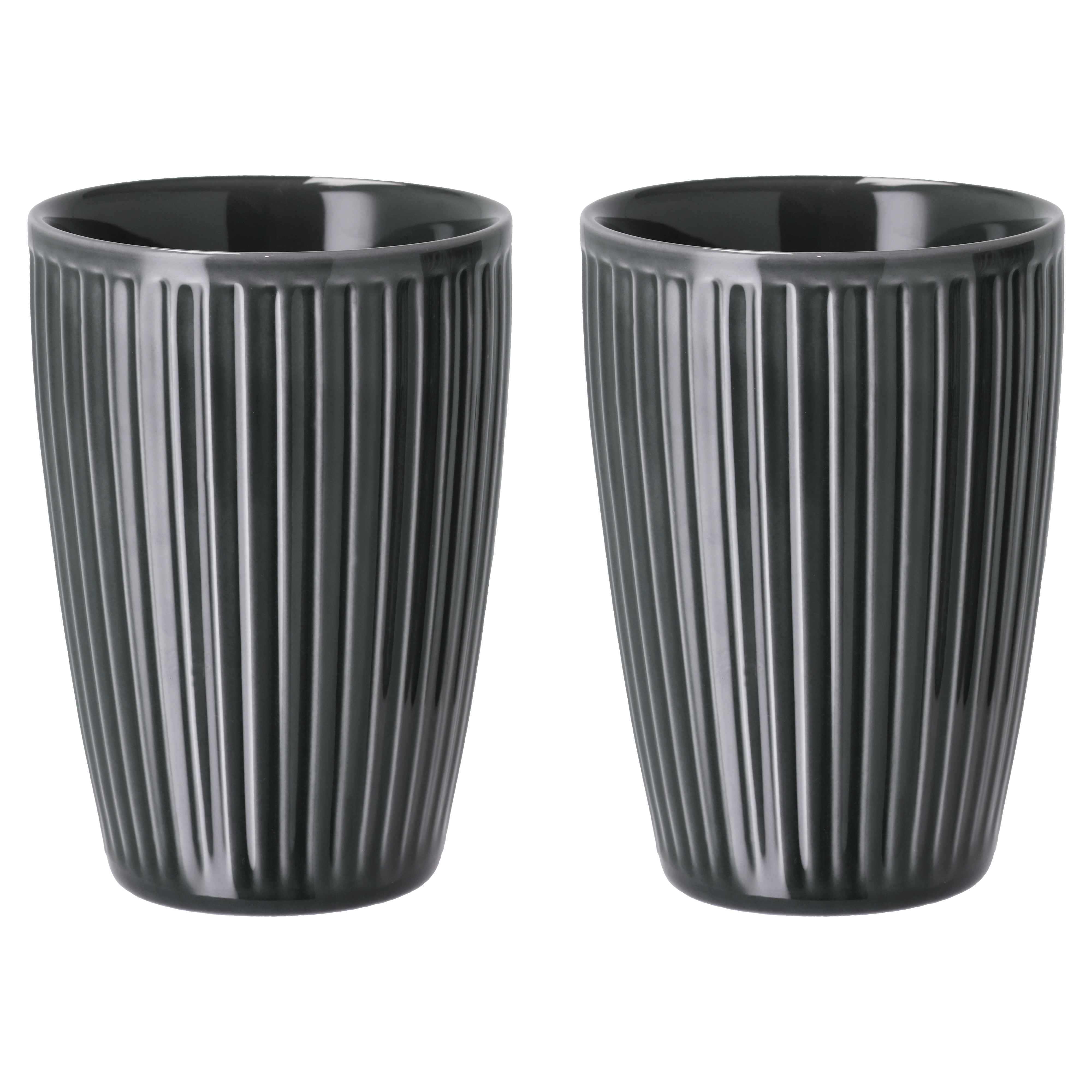 pillivuyt Plissé thermal mug 25 cl pack of 2
