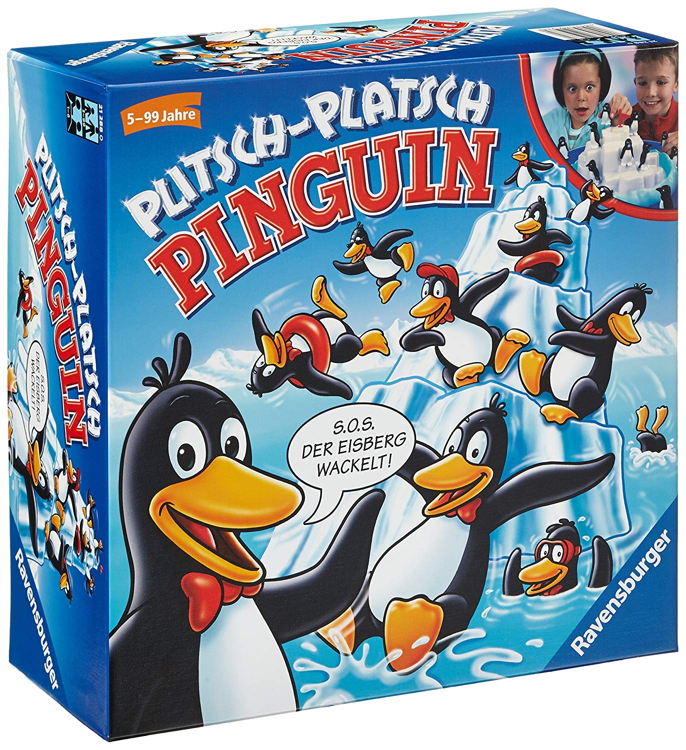Ravensburger Plitsch Platsch Pinguin German Version