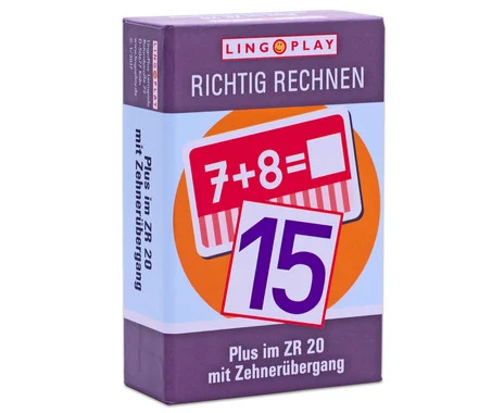 Plus in the number range 20 with tens crossing