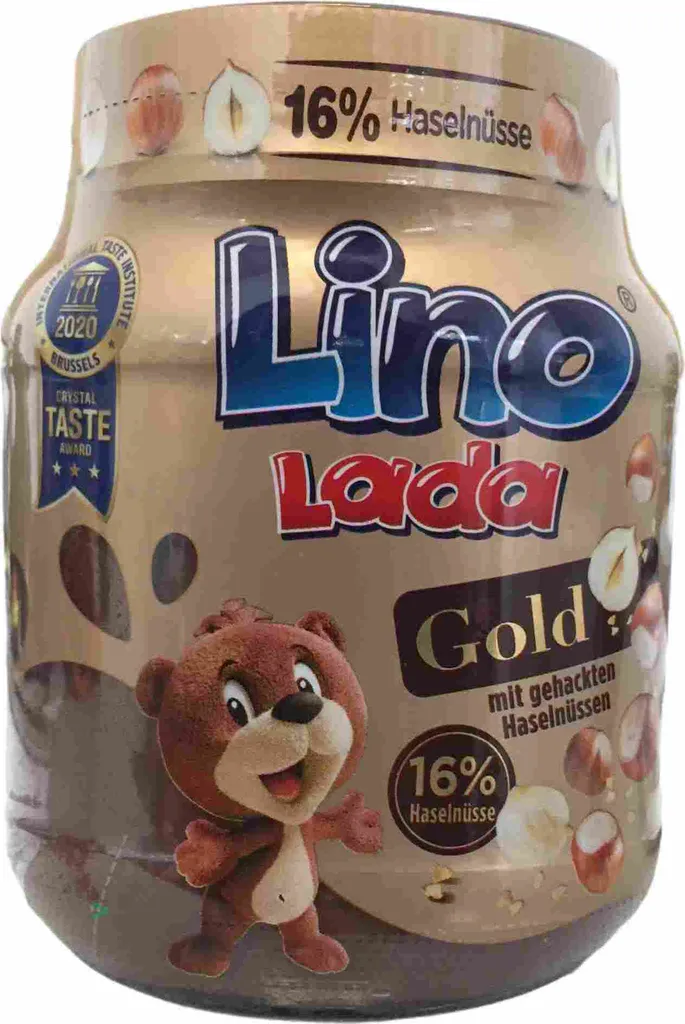 Podravka Lino Lada Gold, Milk and Hazelnut Cream, 350g Jar