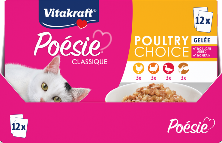 Vitakraft Poésie® Classique Gelee Multipack