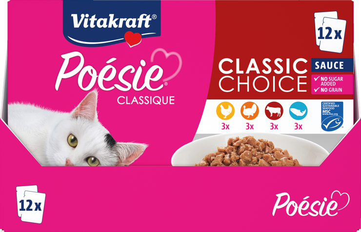 Vitakraft Poésie® Classique Sauce Multipack
