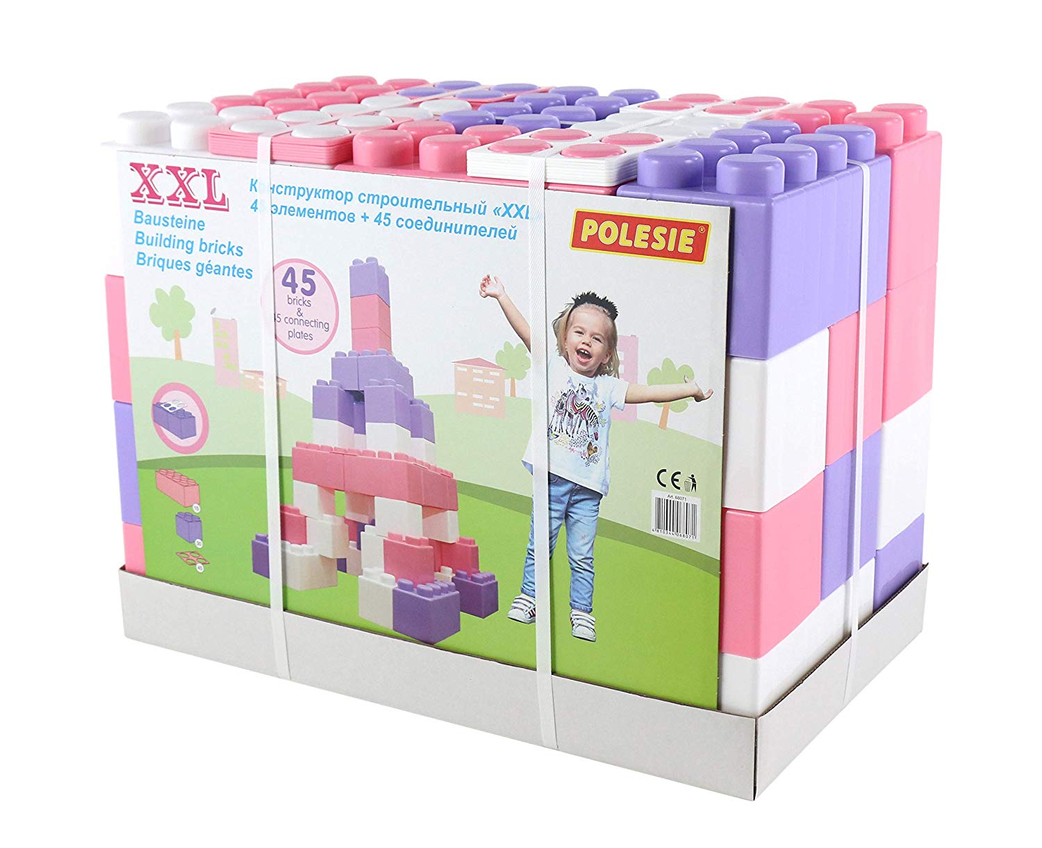 Polesie 68071 Building Blocks Xxl With Plug