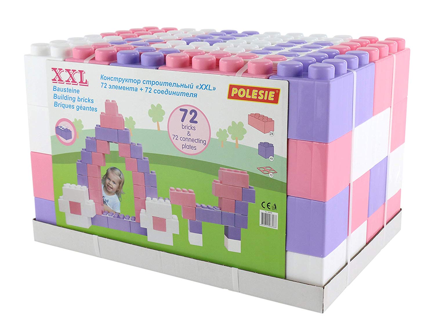 Polesie 68088 Building Blocks Xxl With Plug