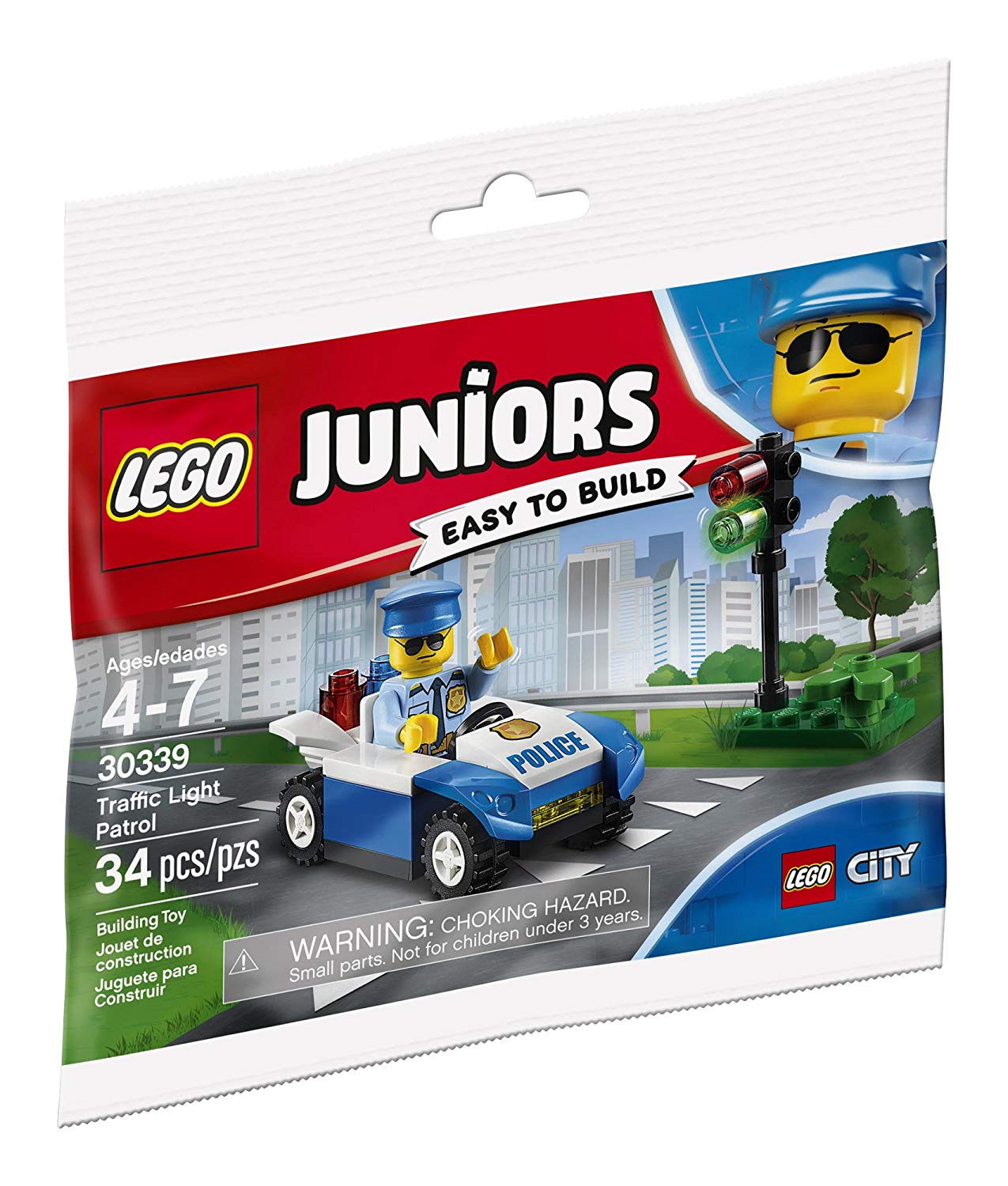 Lego Police Car With Light