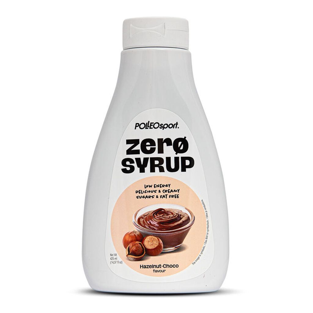 Polleo Sport Polleo Proseries Zero Syrup, 425 ml - Hazelnut Choco