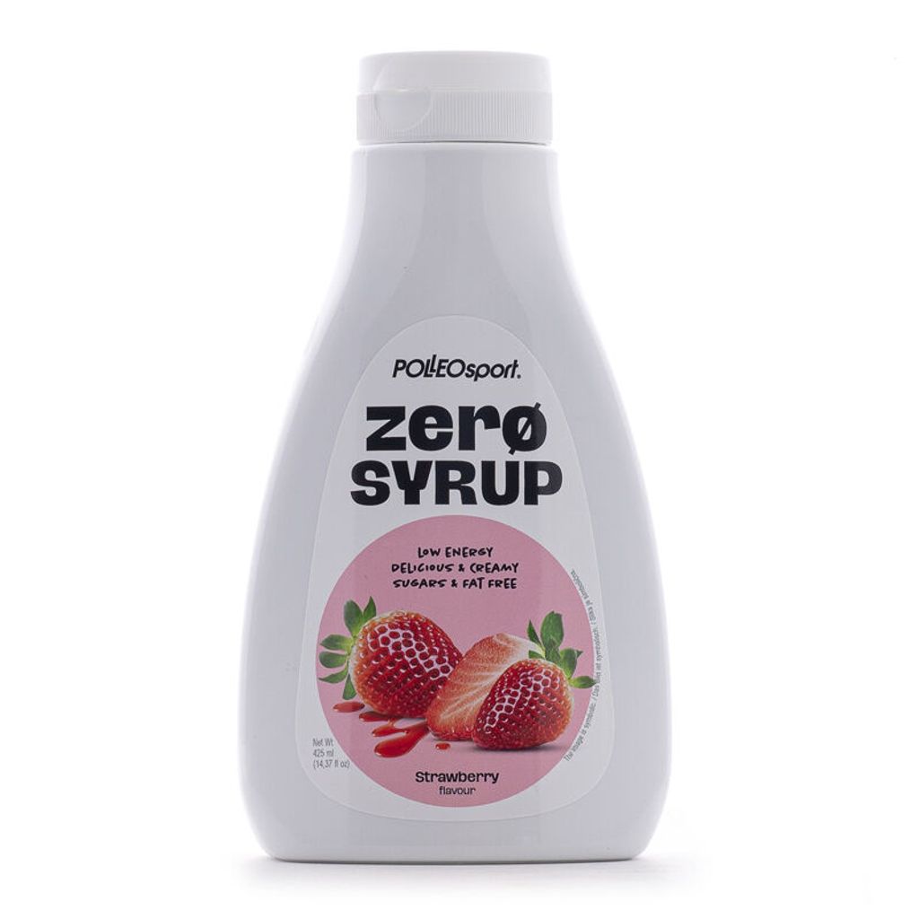 Polleo Sport Proseries Zero Syrup, 425 ml - Strawberry