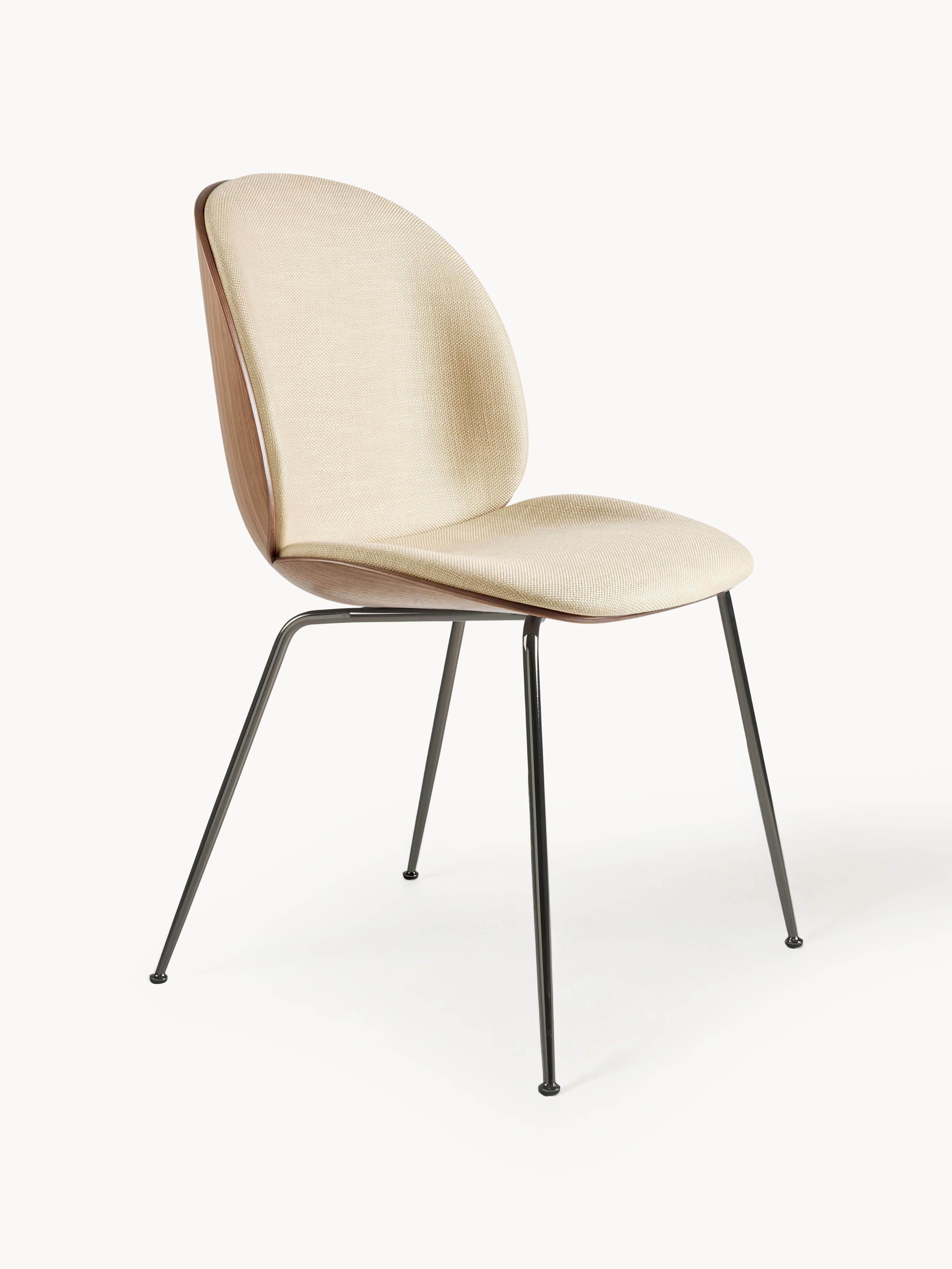gubi Beetle upholstered chair with seat shell