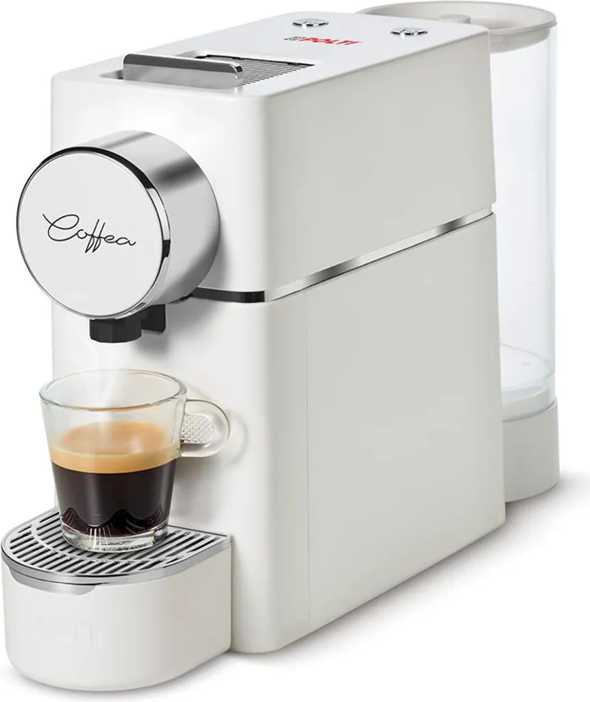 Polti S18W white capsule coffee machine