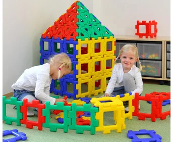 POLYDRON Giant Building Material Set, 81 pieces
