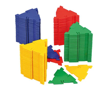 POLYDRON Equilateral Triangles, 100 pieces