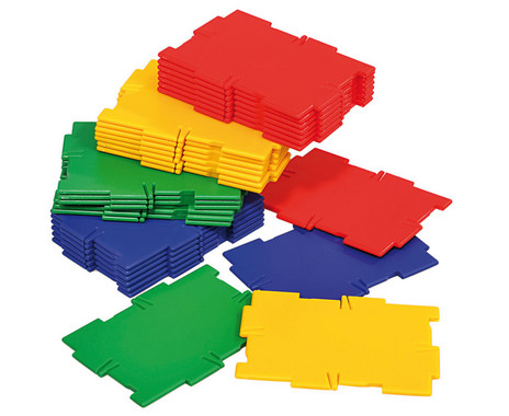 POLYDRON rectangles, 30 pieces