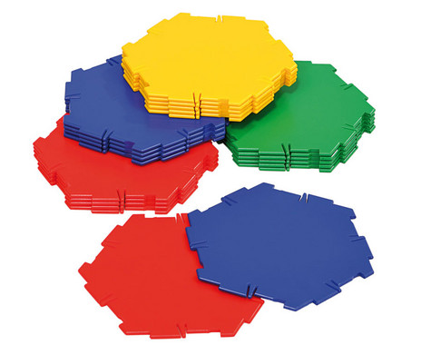 POLYDRON hexagons, 20 pieces