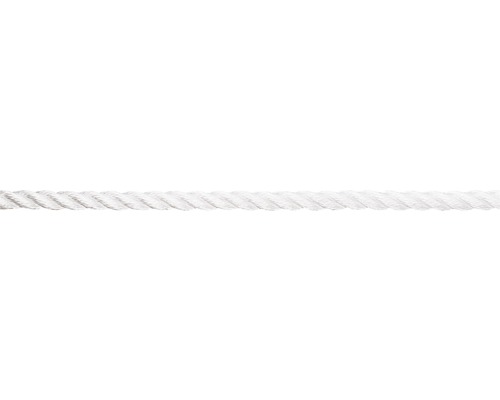Mamutec Twisted polyester rope Ø 26 mm white, sold by the meter