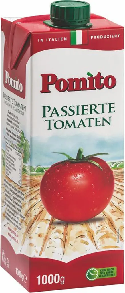 Hengstenberg Pomito passata made from fresh Italian tomatoes 1000g