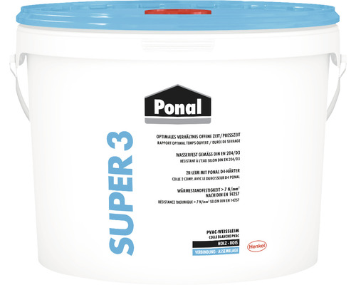 Ponal Super 3 wood glue 10 kg bucket