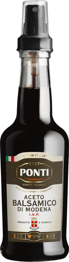 Ponti Aceto Balsamico di Modena IGP Spray Bottle 250 ml / Balsamic Vinegar