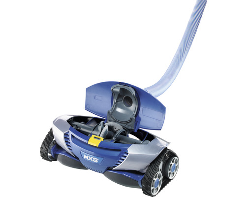 Pool robot Zodiac MX8 for floor/wall with cable 12 m automatic plastic grey/blue