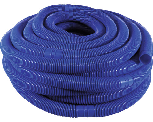 Hornbach Pool hose plastic sold by the meter length max. 30 m Ø 38 mm blue