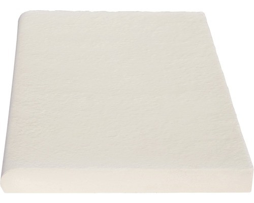 Weserwaben Pool border pool edge stone Aquitaine element straight concrete white 49.5 x 31 x 3.2 cm