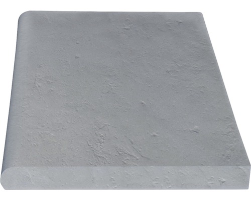 Weserwaben Pool border pool edge stone Margo element straight pearl gray 49.5 x 31 x 3.2 cm