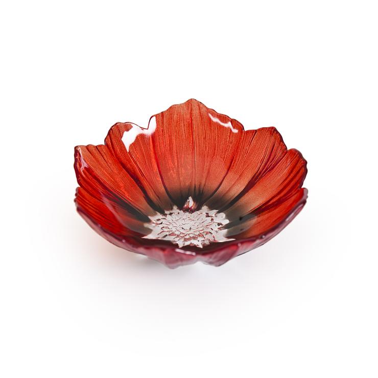 maleras-glasbruk Poppy Bowl Small