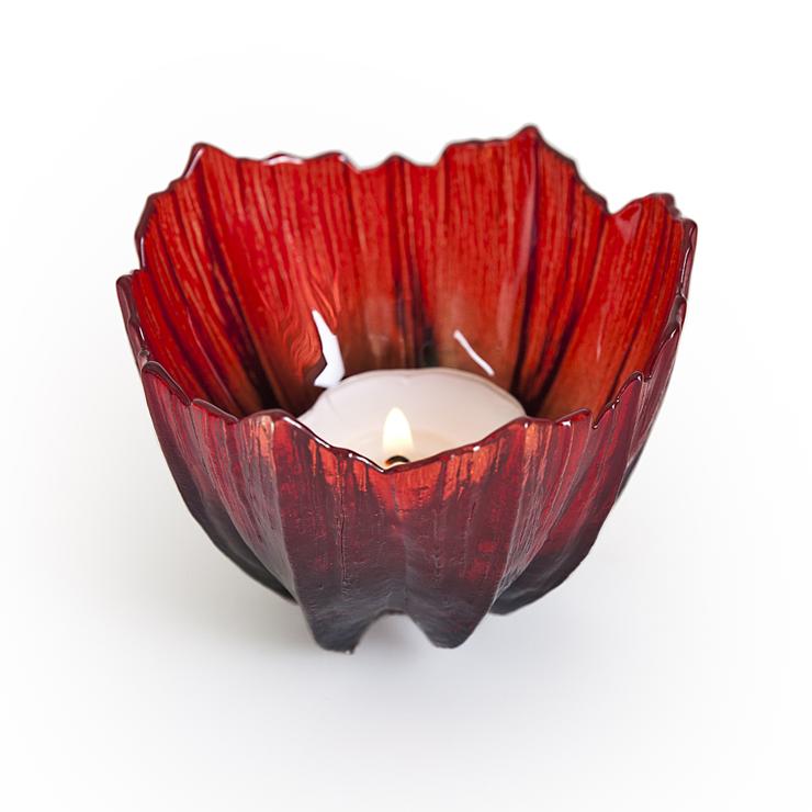 maleras-glasbruk Poppy Lantern