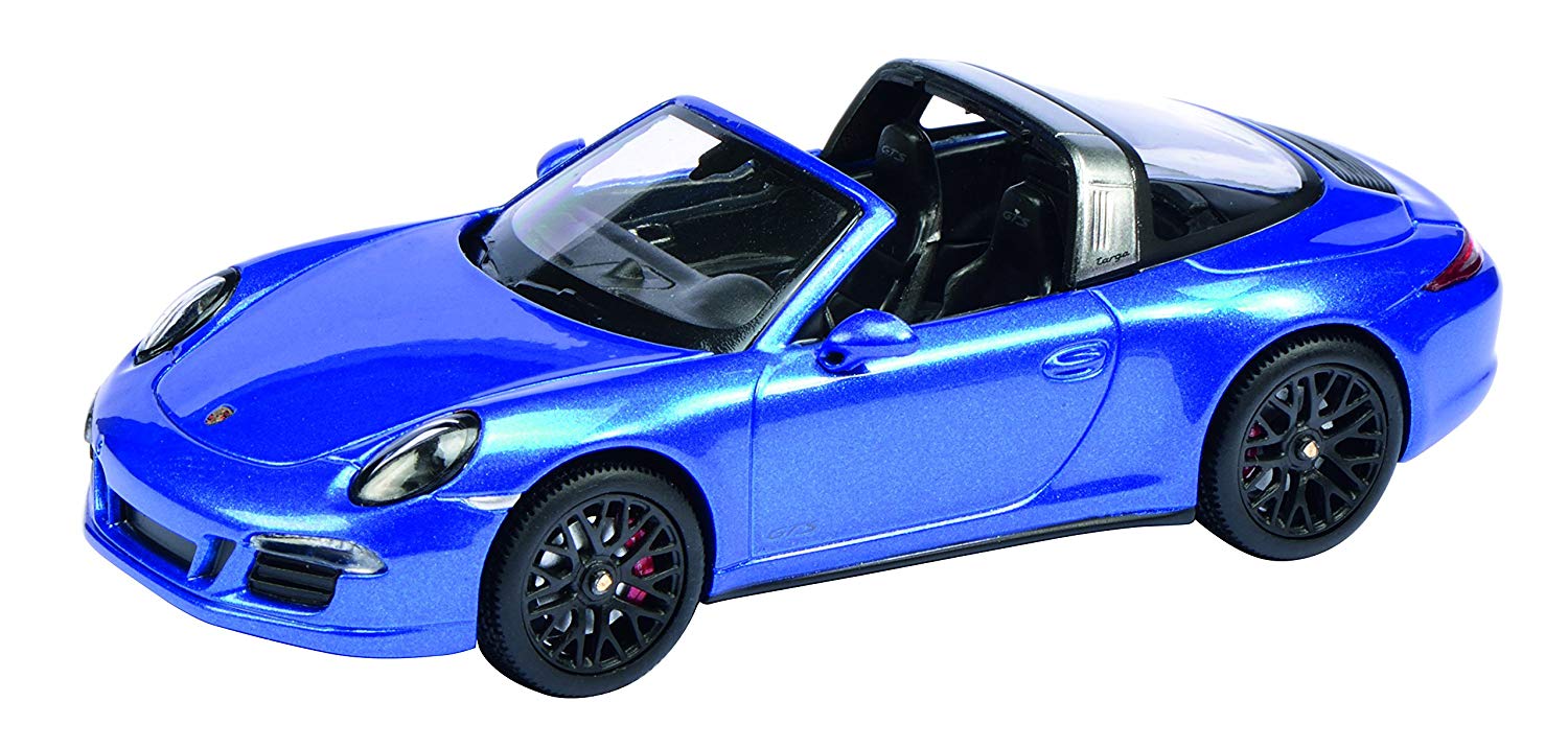 Porsche 911 Targa 1: 43 Schuco 450759600, Sapphire Metallic