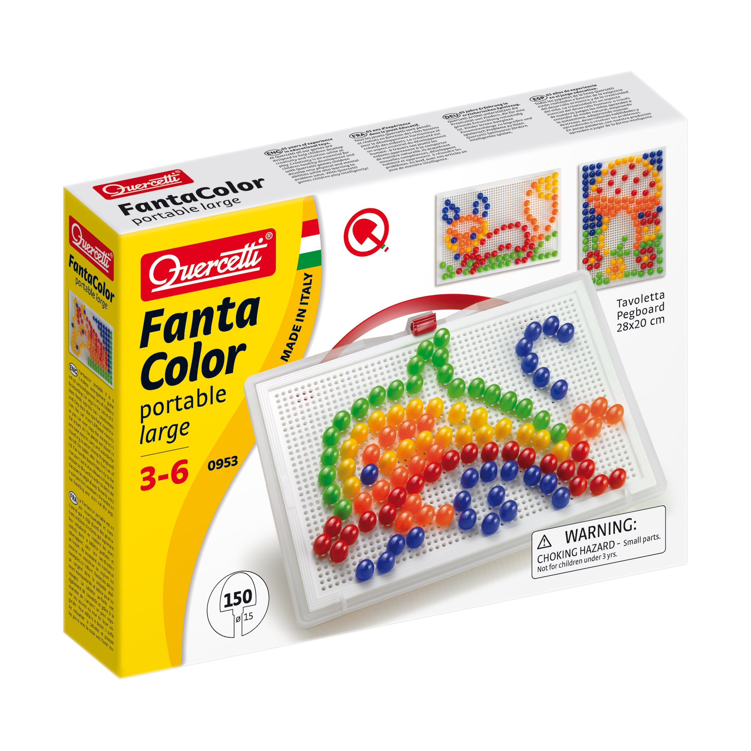 Quercetti Portable Peg Set