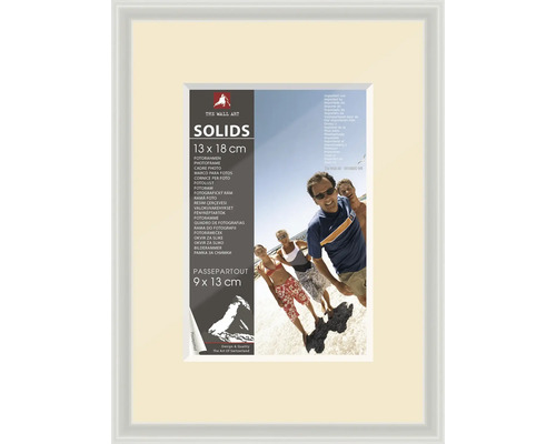 The Wall Portrait frame, plastic, white, 13x18 cm