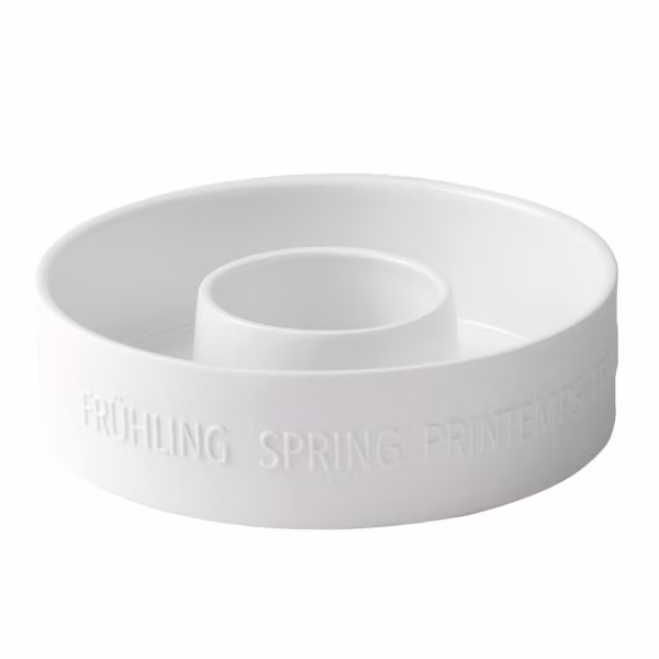 Porcelain wreath, spring-themed, 18x5 cm, by Räder Design