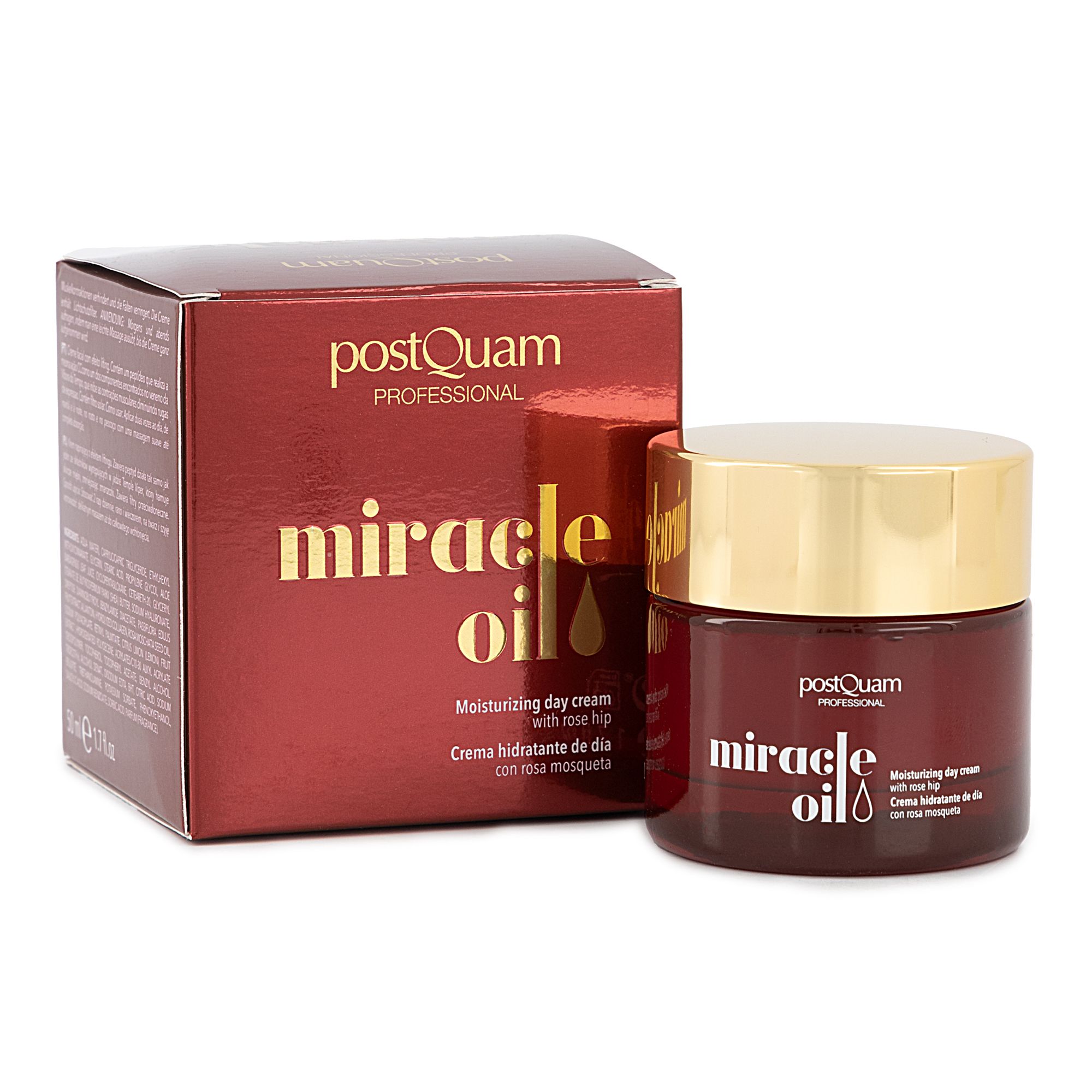 Postquam Miracle Oil Day Cream – For wrinkles 50 ml