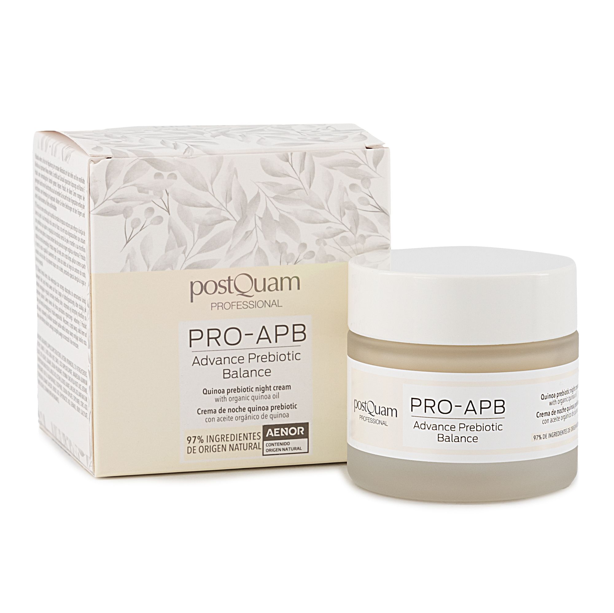 Postquam Prebiotic Night Cream – Regeneration & Care Overnight 50 ml