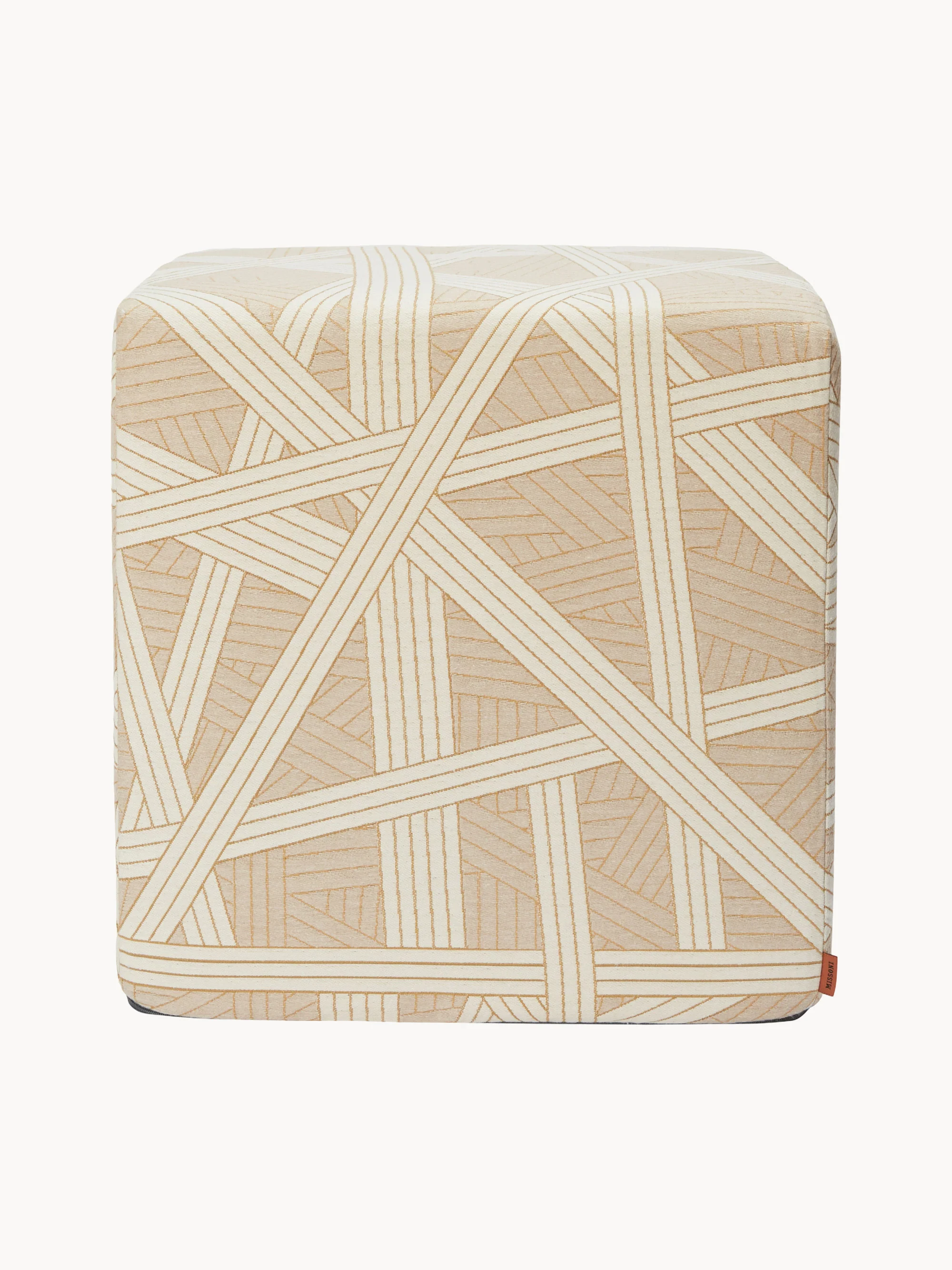 Missoni Ribbon Pouf