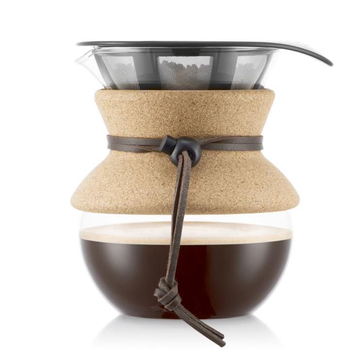 Bodum Pour over coffee broth with eternal filter
