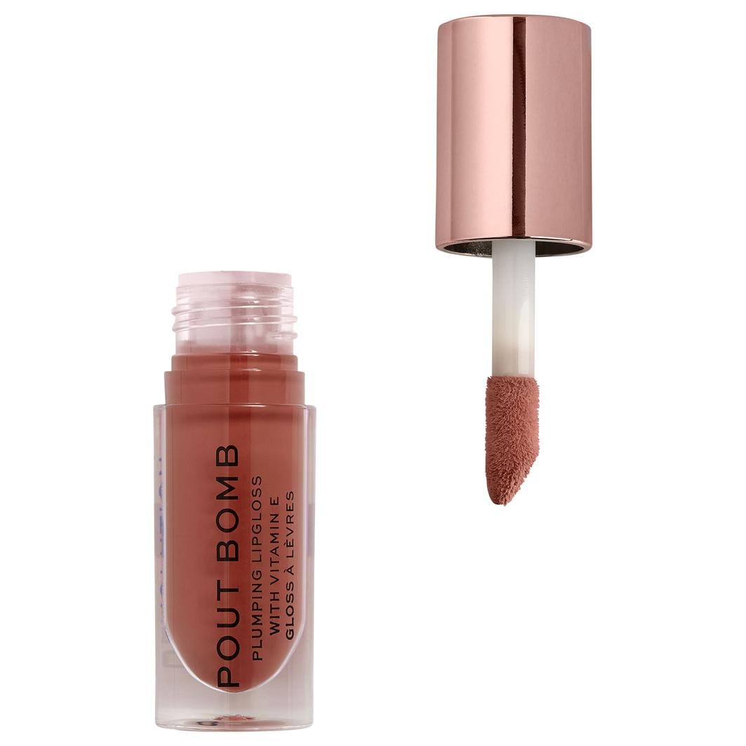 Revolution Pout Bomb Plumping Gloss, Cookie