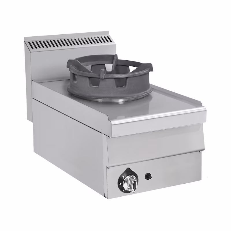 Power gas stove 1x 16 kW 400 x 700 mm