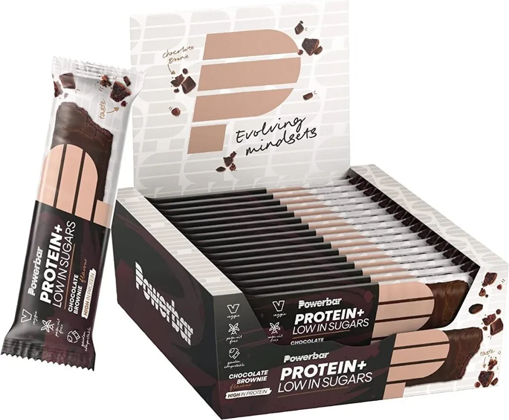 Powerbar Protein Plus Low Sugar Bar (16x35g) Chocolate Brownie - Bar - Protein Bar