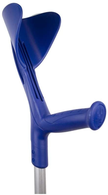 Queraltó Height Adjustable Aluminium Forearm Crutch Blue